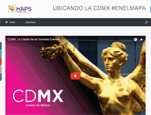 Tablet Screenshot of mapsmexicocity.net